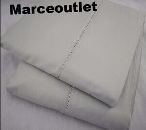 Hotel Collection 680 Supima QUEEN Flat Sheet Palladium/Free Shipping!